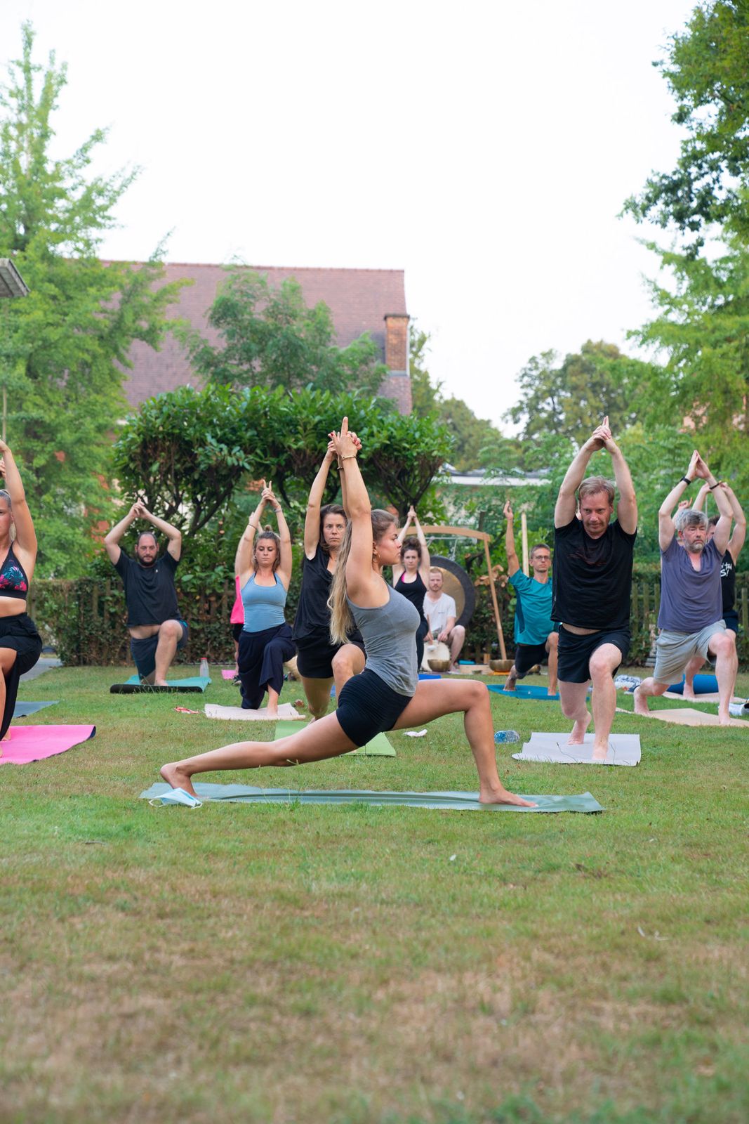 Outdoor wellbeing event